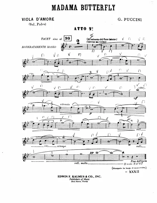 Viola d'amore solo (offstage)
