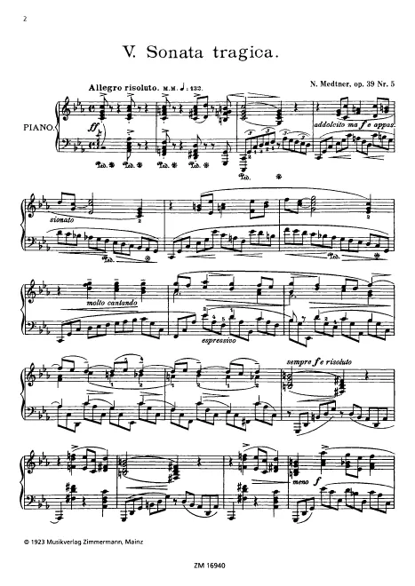 First page of Forgotten Melodies (Lyrical Melodies), Cycle II