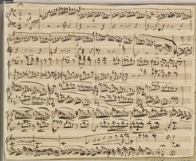First page of Piano Concerto No.17