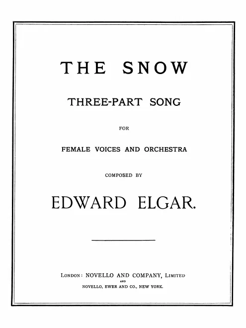 First page of 2 Partsongs