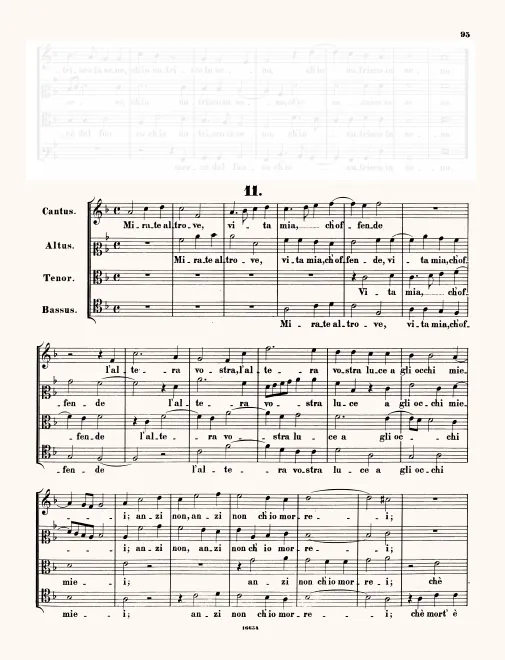 First page of Mirate altrove