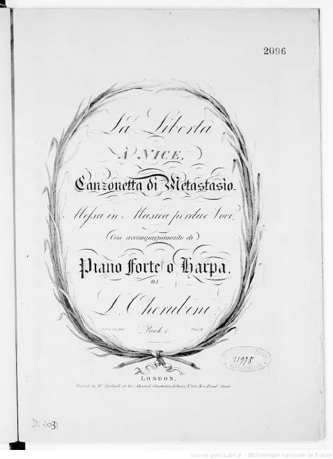 First page of La Libertà a Nice