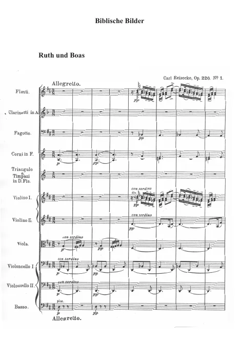 First page of Biblische Bilder