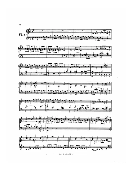 First page of Magnificat Fugue
