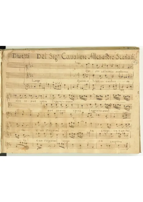 First page of Questo silenzio ombroso