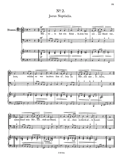 First page of Jocus Nuptialis