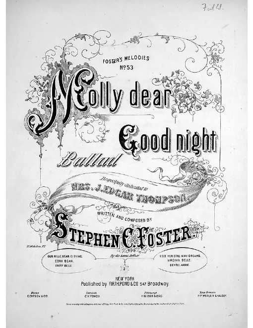 First page of Molly Dear Good Night
