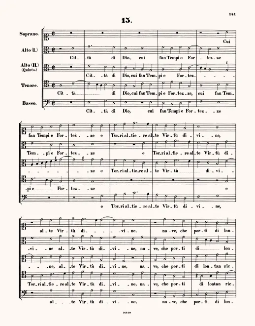 First page of Città di Dio