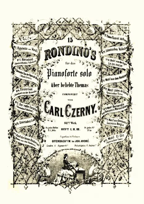 First page of 15 Rondinos über beliebte Themas