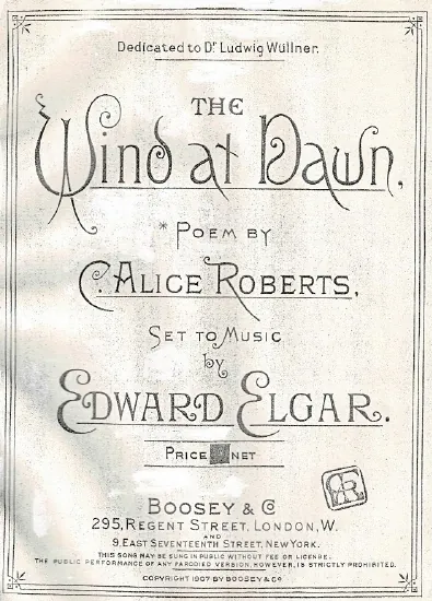 First page of The Wind at Dawn