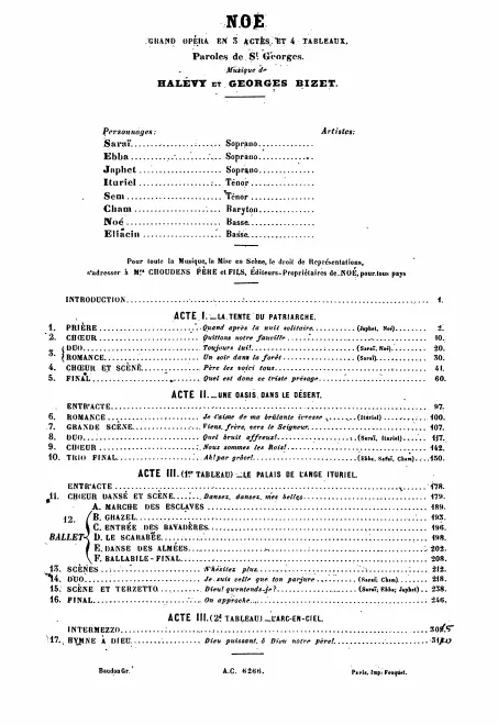 First page of Noé