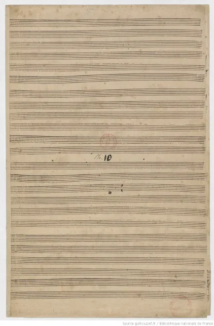 First page of Trio Sonata in G major