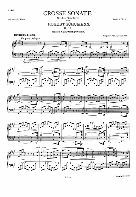 First page of Piano Sonata No.1