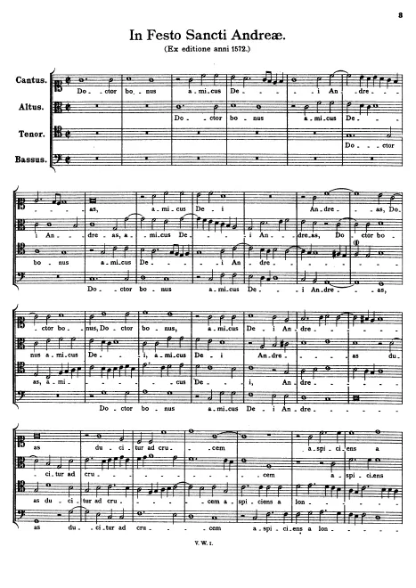 First page of Doctor bonus amicus Dei