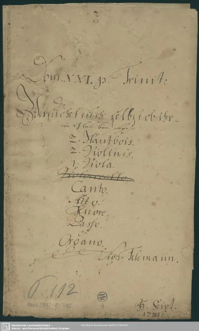 First page of Versuchet euch selbst, ob ihr im Glauben seid