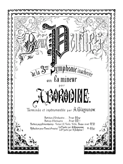 First page of Symphony No.3