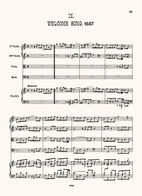 First page of Sound the Trumpet, Beat the Drum