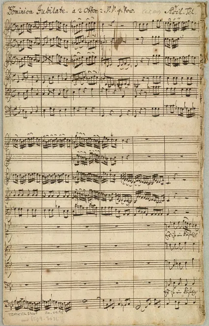 First page of Es ist ein köstlich Ding