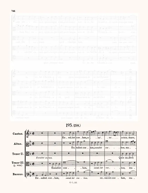 First page of Exsultet caelum