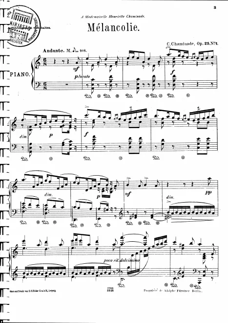 First page of 2 Piano Pieces
