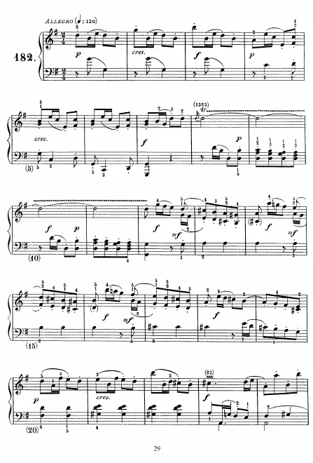 First page of Keyboard Sonata in G major