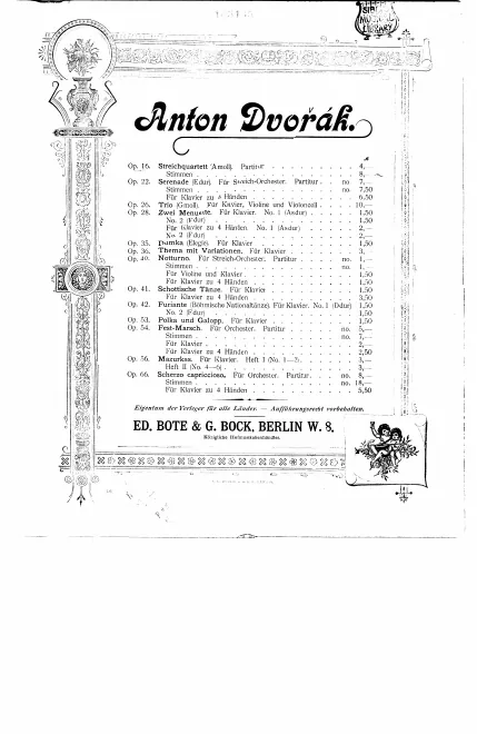 First page of String Quartet No.7