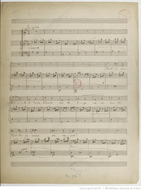 First page of La feuille de peuplier