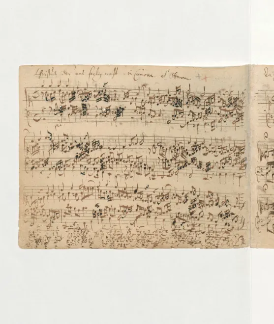 First page of Christus, der uns selig macht