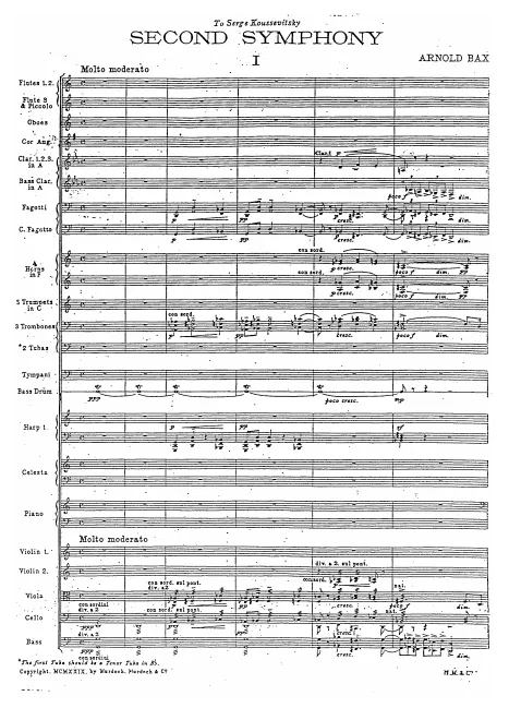 First page of Symphony No.2