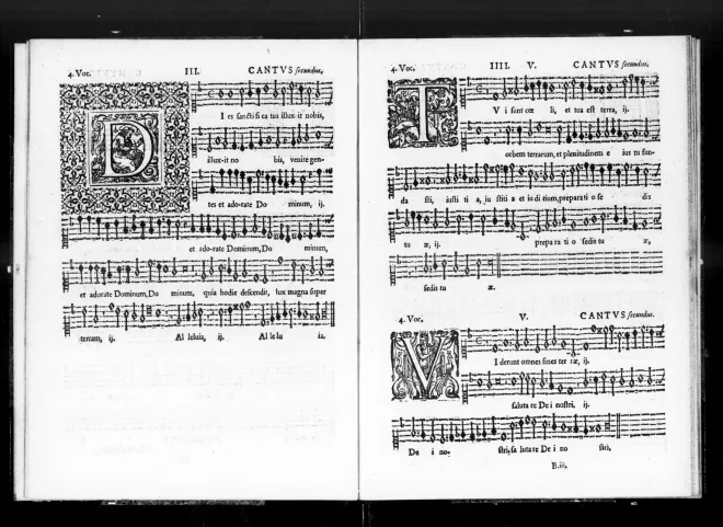 First page of Tui sunt coeli