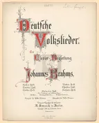 First page of 49 Deutsche Volkslieder