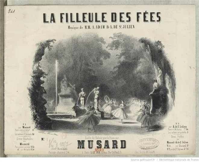 First page of La filleule des Fées