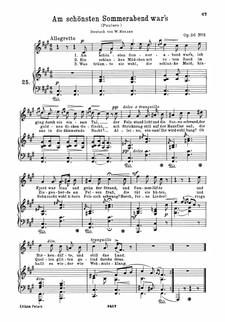 Complete Score (original key, )