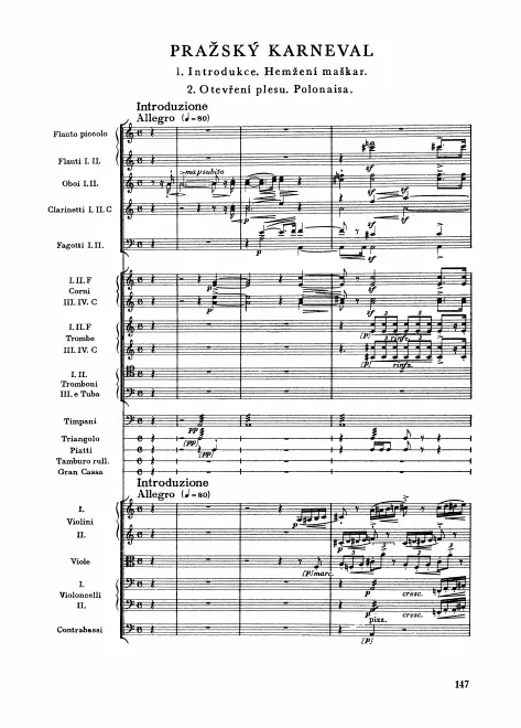 First page of Carnival In Prague