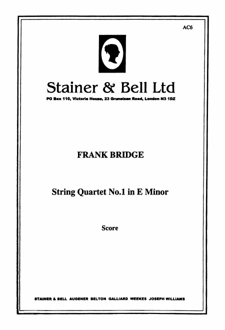 First page of String Quartet No.1