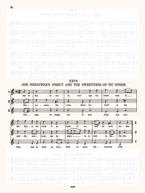 First page of One Industrious Insect