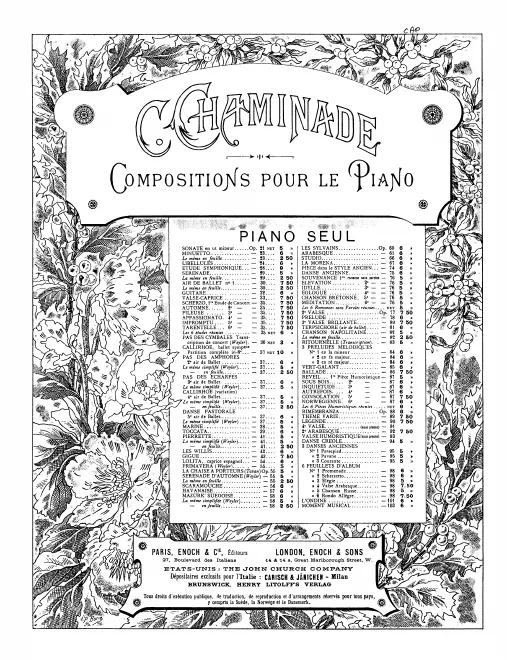 First page of Caprice humoristique