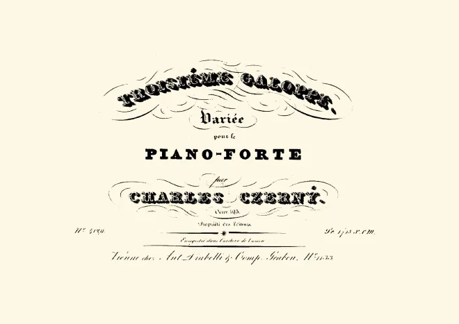 First page of Galoppe variée No.3