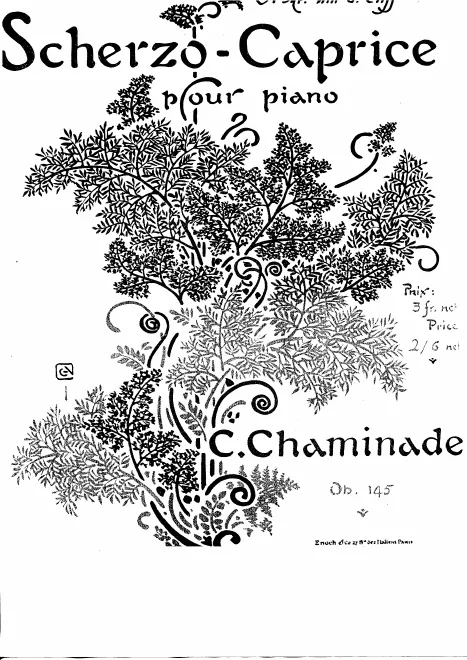 First page of Scherzo-caprice