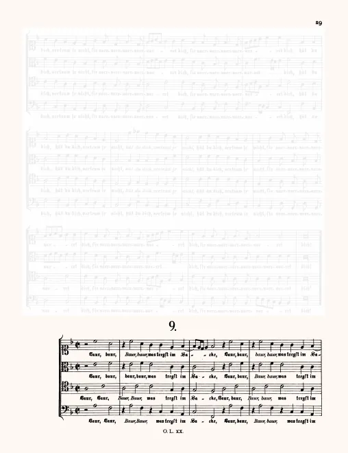 First page of Baur, Baur, was trägst im Sacke