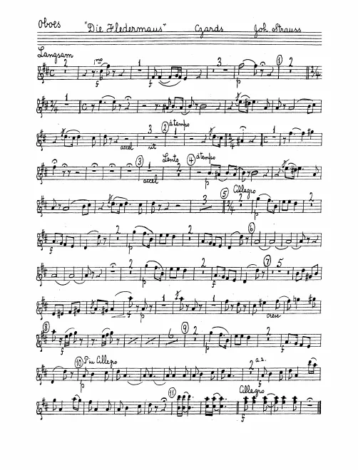 Oboe 1, 2