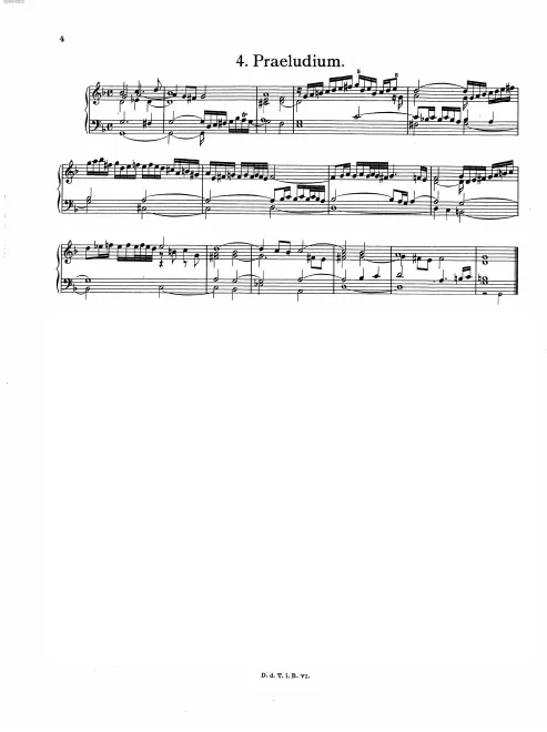 First page of Prelude in G minor