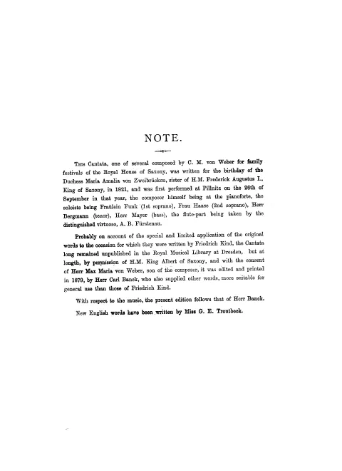 First page of Du, bekränzend uns're Laren, J.283