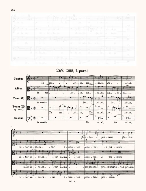 First page of Te merito Daniel