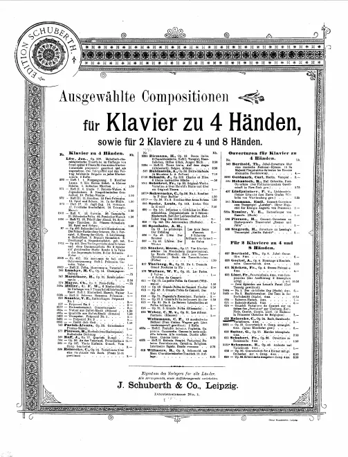 First page of Variationen über eine Sarabande von J.S. Bach