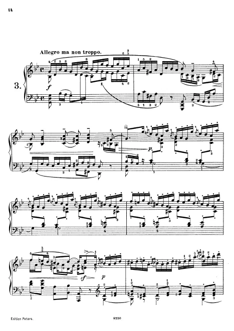 First page of Keyboard Sonata in G minor