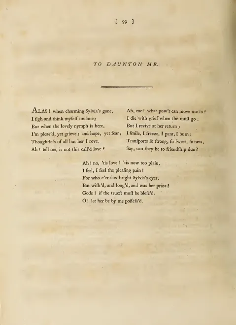 First page of To Daunton Me