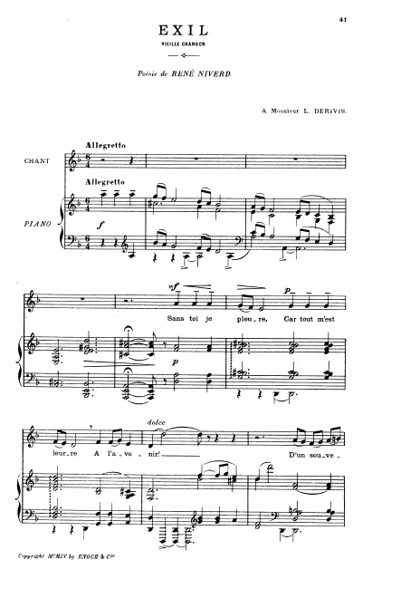 First page of Exil