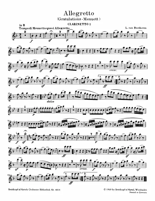 Clarinet 1 (B)