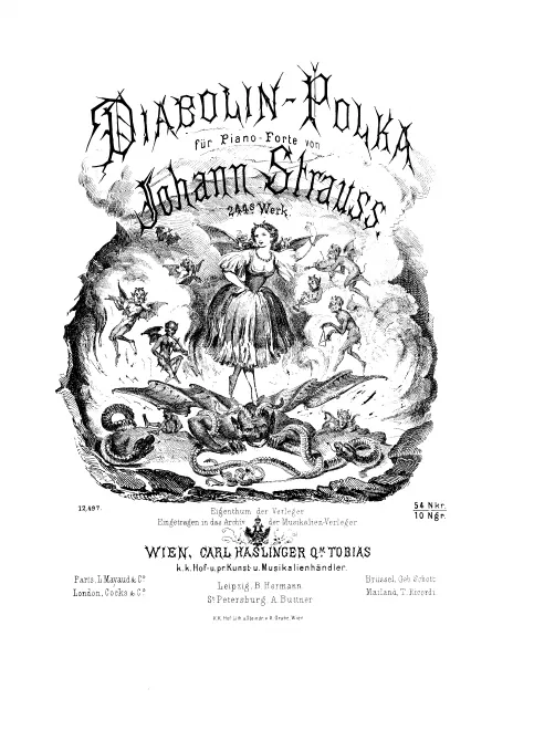 First page of Diabolin-Polka
